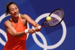 Zheng à un set de la médaille d’or !