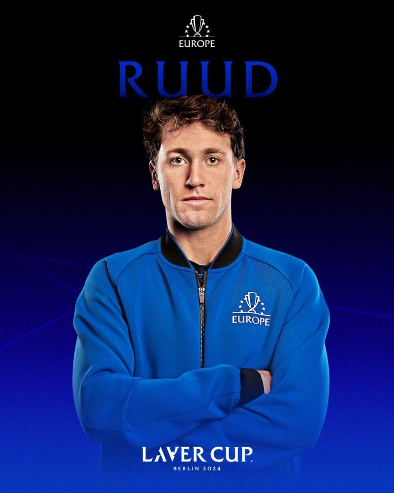 Laver Cup - Tsitsipas and Ruud join a Team Europe more impressive than ever