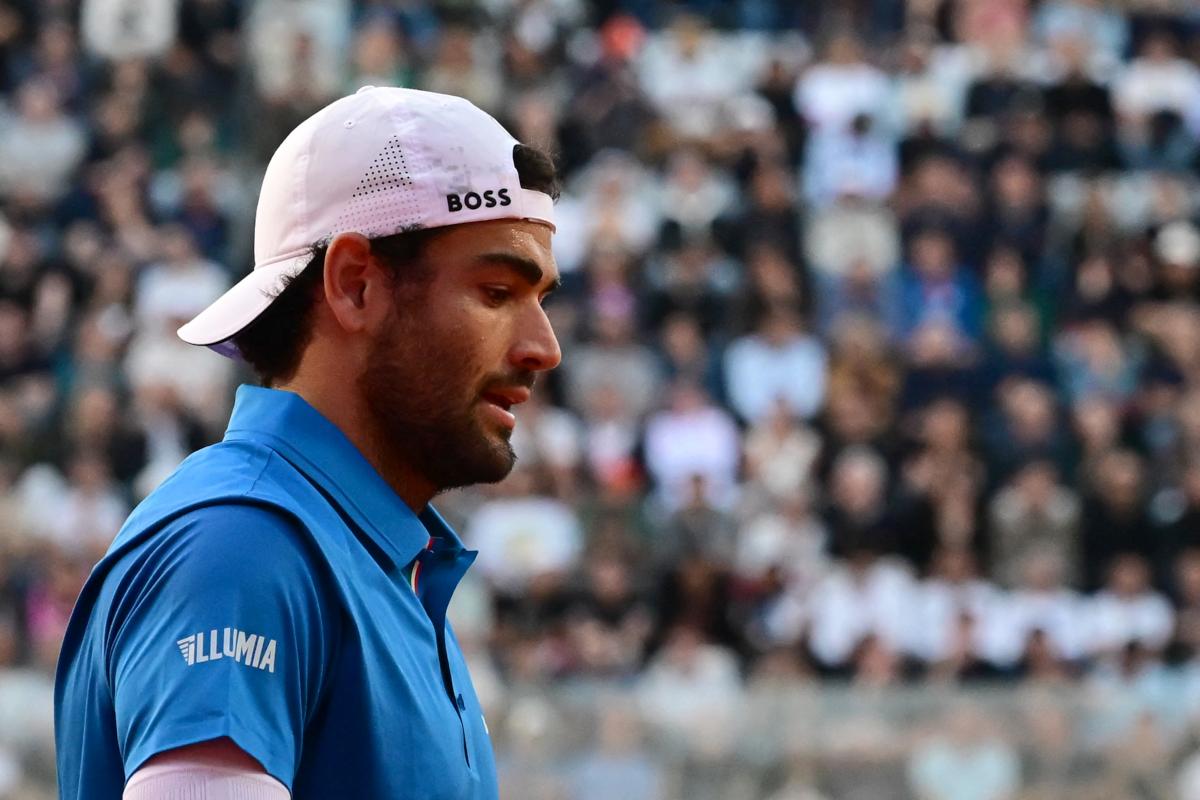 La déception de Berrettini après son abandon à Rome : « Si je n’abandonne pas, je passe trois mois sans jouer »