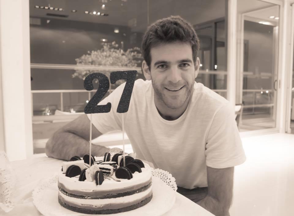 Del Potro a fêté ses 27 ans jeudi dernier