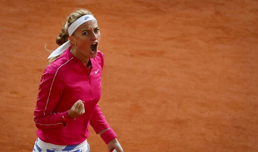 Kvitova en demi-finales de Roland Garros