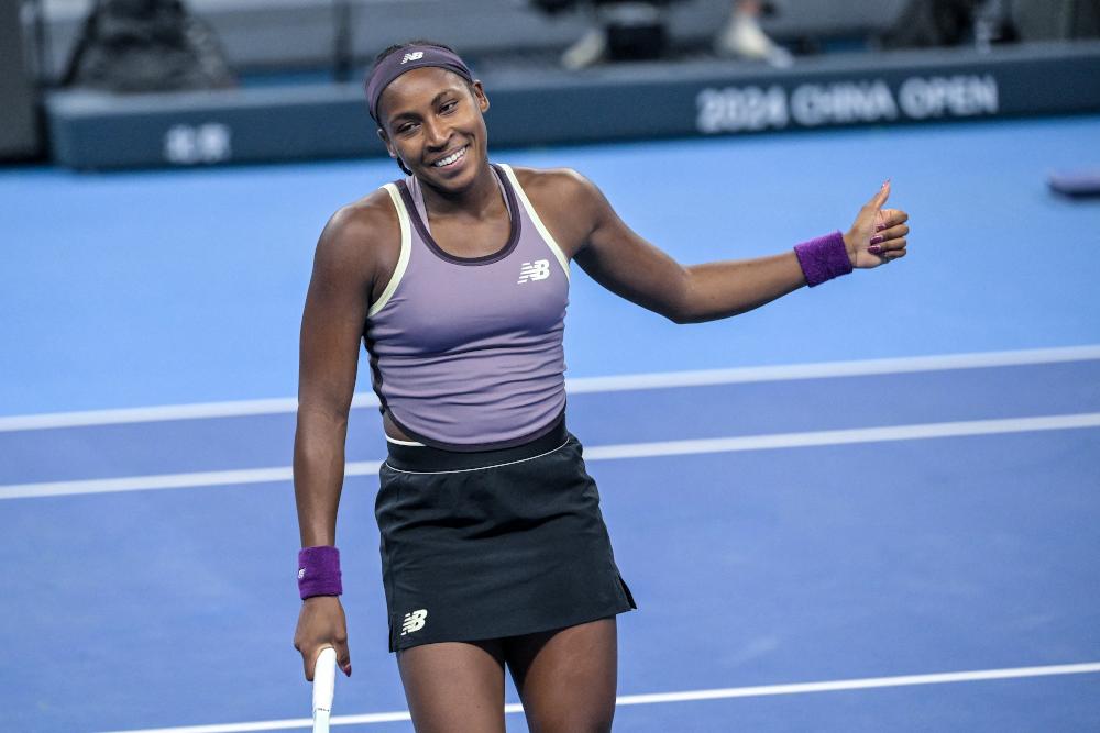 Gauff awaits Sabalenka in the semi-finals