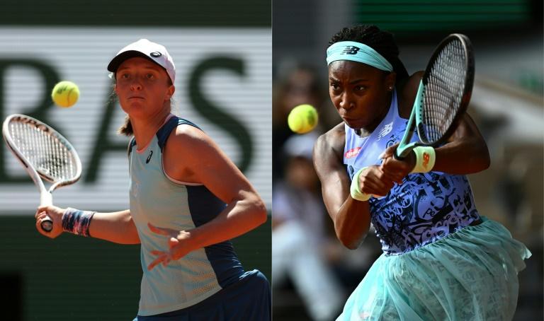 C'est parti entre Swiatek et Gauff en finale de Roland Garros 