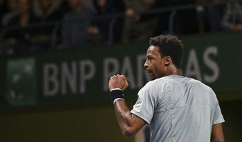 Monfils defeats Diaz Acosta to reach the semi-finals in Auckland