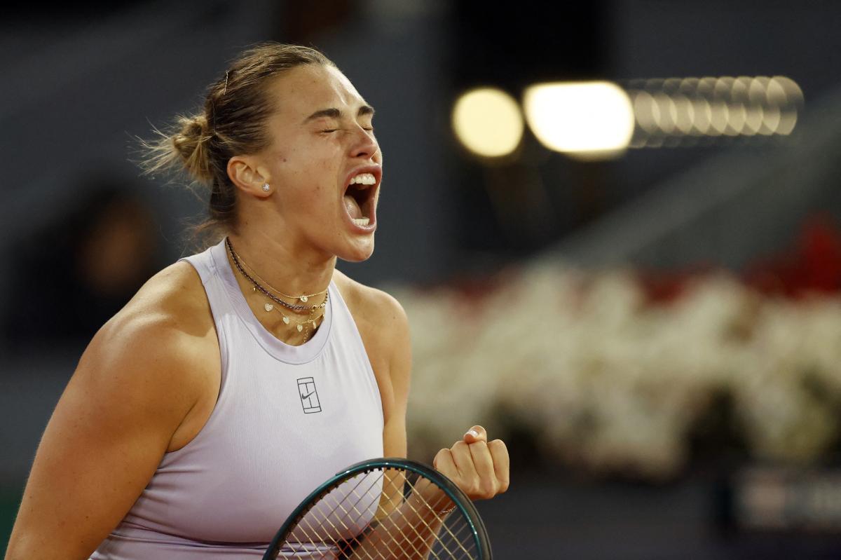 Sabalenka si libera dalla trappola Kostyuk per completare il quadrato finale a Madrid  