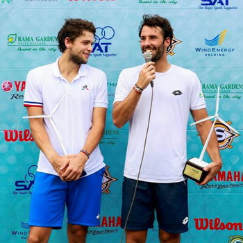 La paire Française Barrere/Eysseric remporte le challenger de Bangkok, imitant leurs compatriotes Halys et Lamasine vainqueurs à Nouméa.