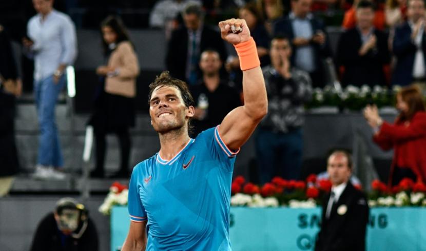 Nadal : C'est mon meilleur match de terre cette saison