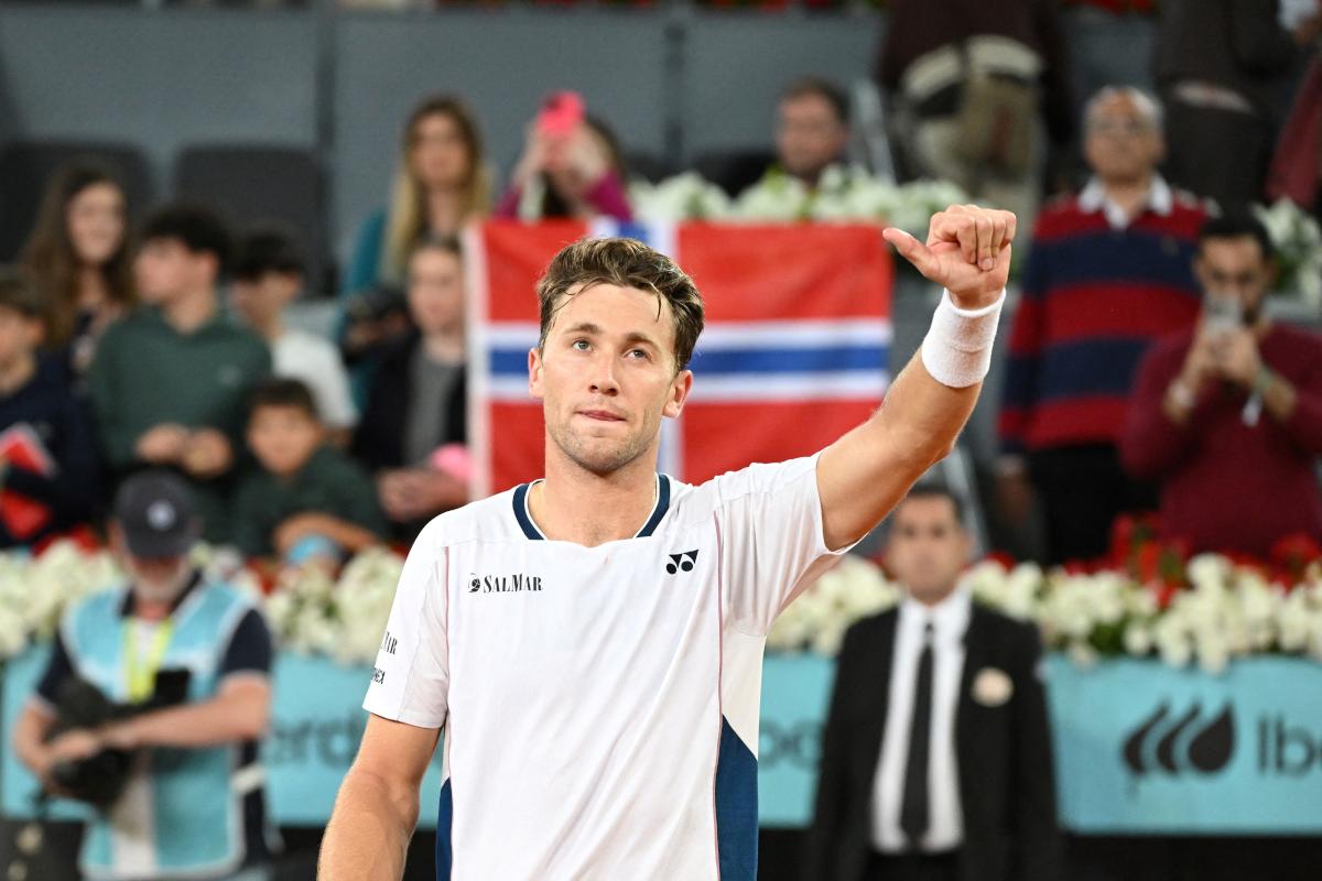 Ruud en huitième de finale à Rome après un nouvel abandon de Berrettini