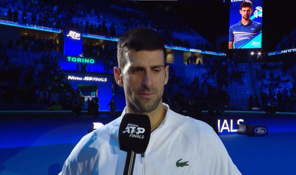 Djokovic : J'ai réussi à maîtriser mes nerfs dans les moments clés pour trouver de nouvelles solutions