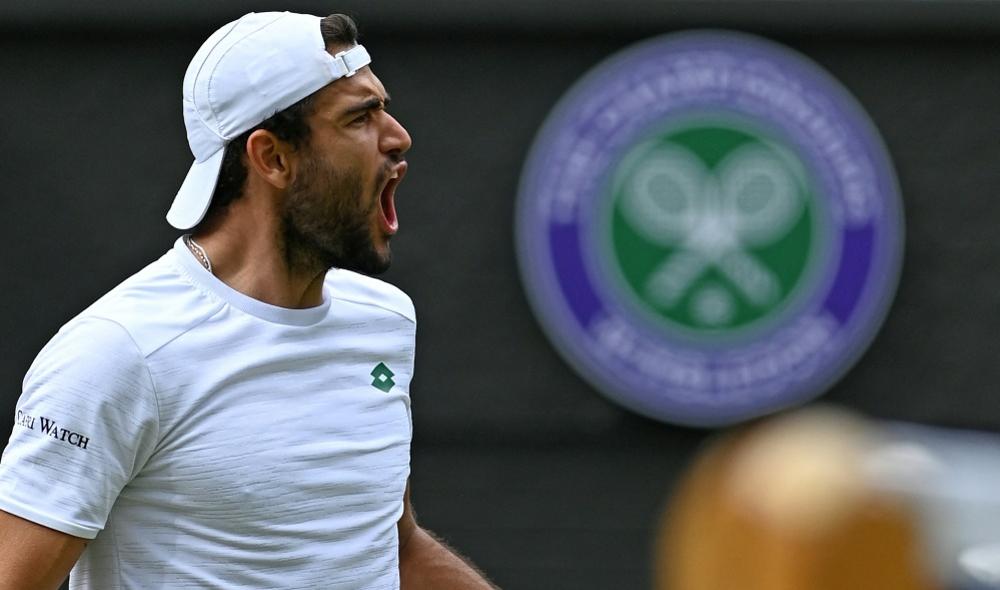 It was too much for Berrettini's father