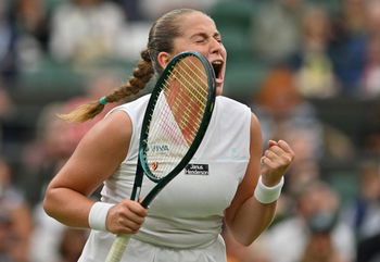 La folle statistique d'Ostapenko à Wimbledon !