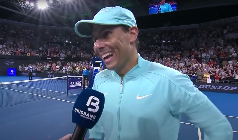Nadal (après sa victoire sur Kubler à Brisbane) : 