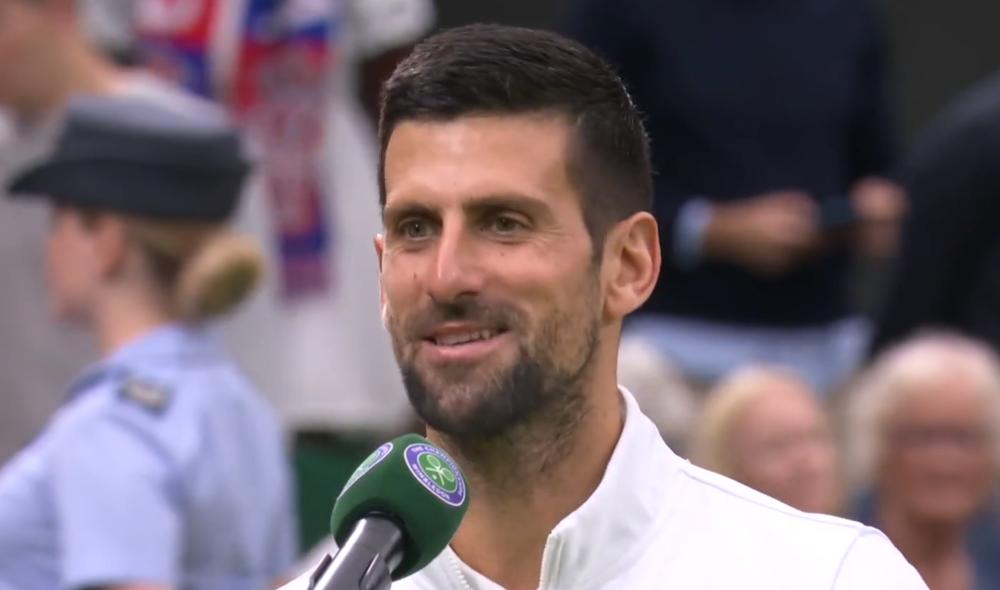 Djokovic (à Alcaraz) : Je pensais avoir des soucis avec toi sur terre battue et peut-être sur dur, mais pas sur gazon