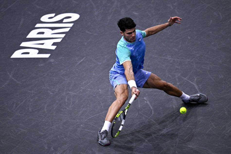 3e set entre Alcaraz et Humbert à Paris-Bercy