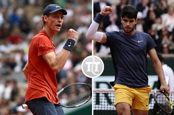 Sinner and Alcaraz level at 4-4 ahead of their clash at Roland-Garros