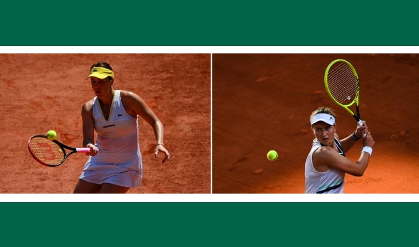 C'est parti entre Krejcikova et Pavlyuchenkova en finale de Roland Garros