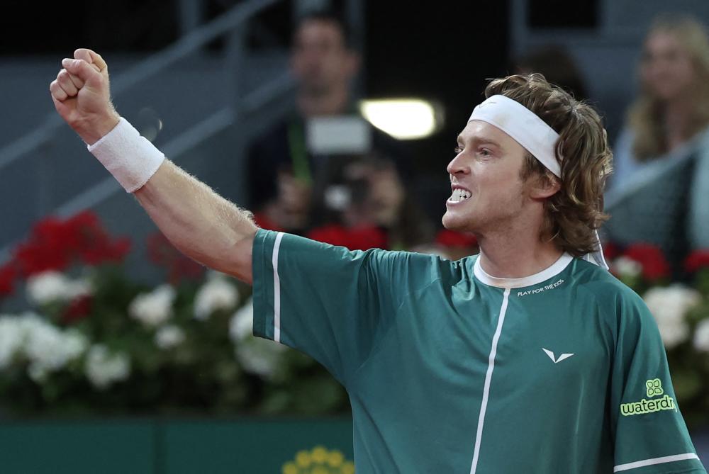 Rublev recuerda su título en Madrid: «Sin los médicos, no habría tenido la oportunidad de jugar»  