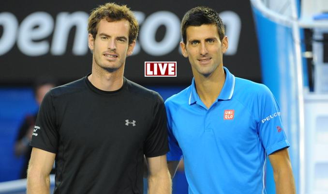 C'est parti entre Murray et Djokovic en finale de l'Open d'Australie 2016 ! Le Serbe, largement favori, entame cette partie au service