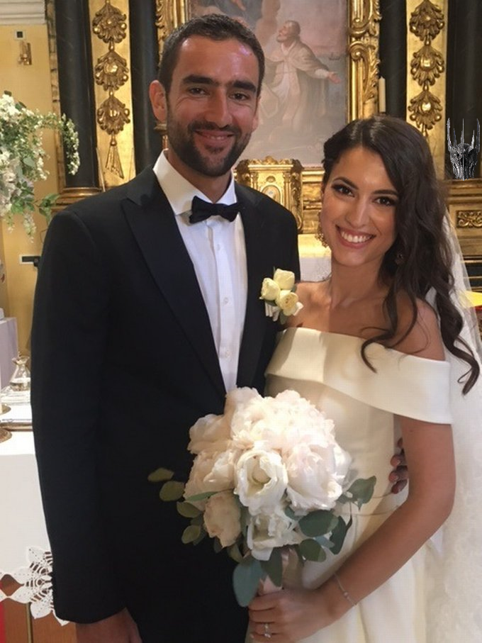 Marin Čilić a épousé Kristina Milković samedi dernier à l'église Saint-Nicolas de Cavtat, au sud de Dubrovnik, en Croatie.