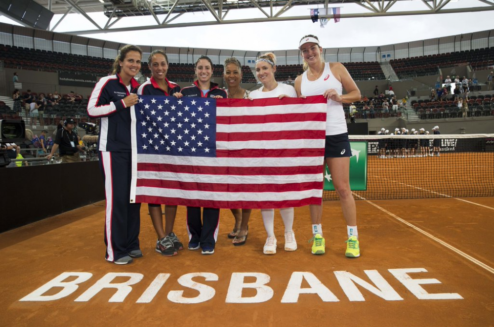 Victoire des USA en barrages de Fed Cup face à l'Australie (4-0)