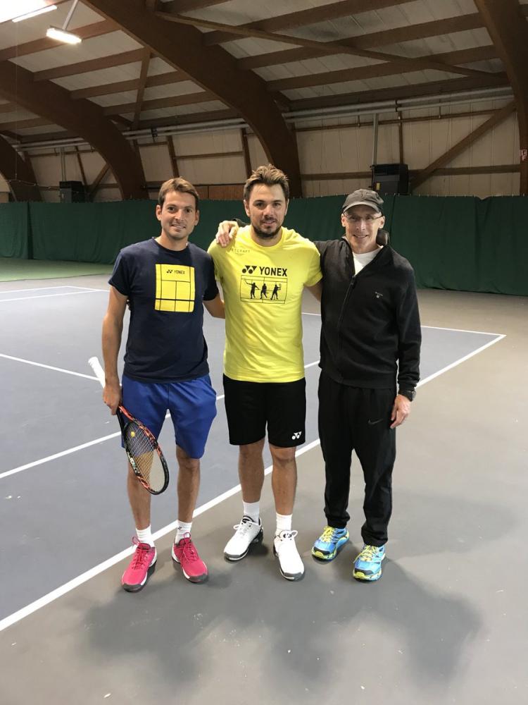 Wawrinka a repris l'entraînement, après une longue convalescence suite à ses 2 opérations du genou