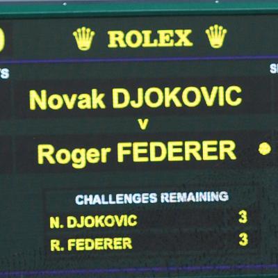 40ème duel entre Federer et Djokovic