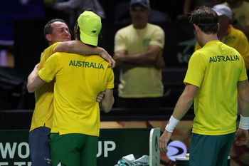 Hewitt after Australia's Davis Cup elimination: I'm very proud of the players.