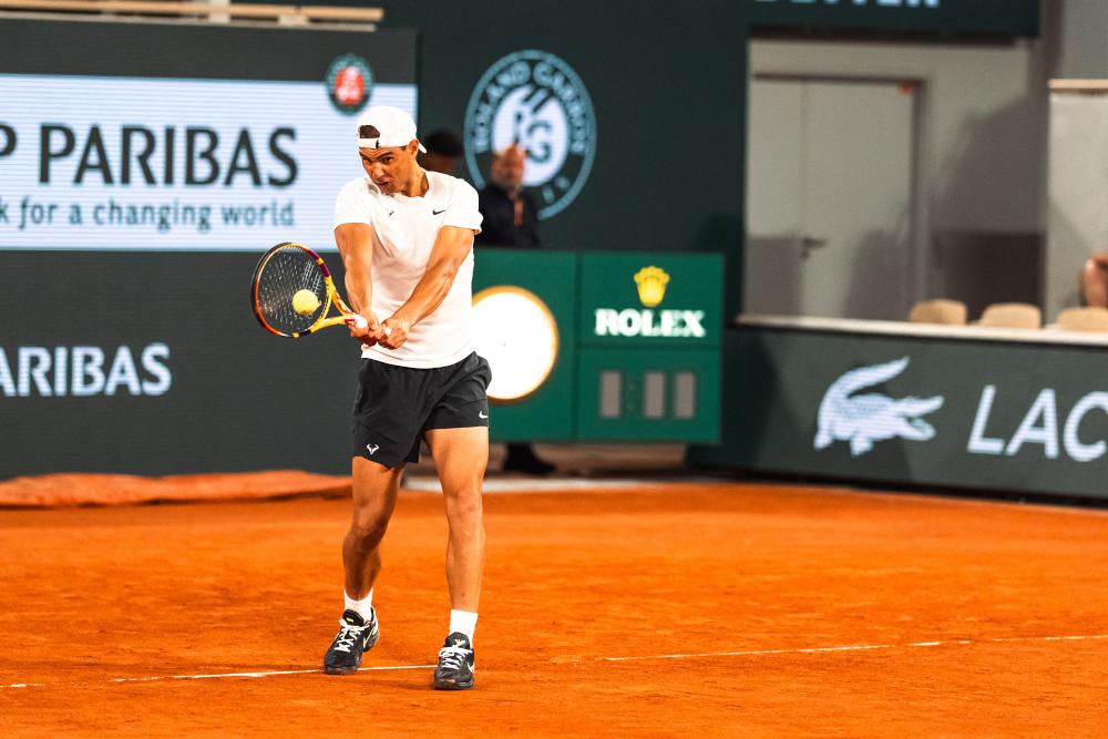 Nadal este deja la Paris pentru a se pregăti pentru probabil ultimul său turneu de la Roland Garros