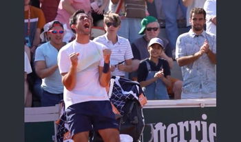Borges confesses his defeat of Nadal: I know we all wanted Rafa to win.