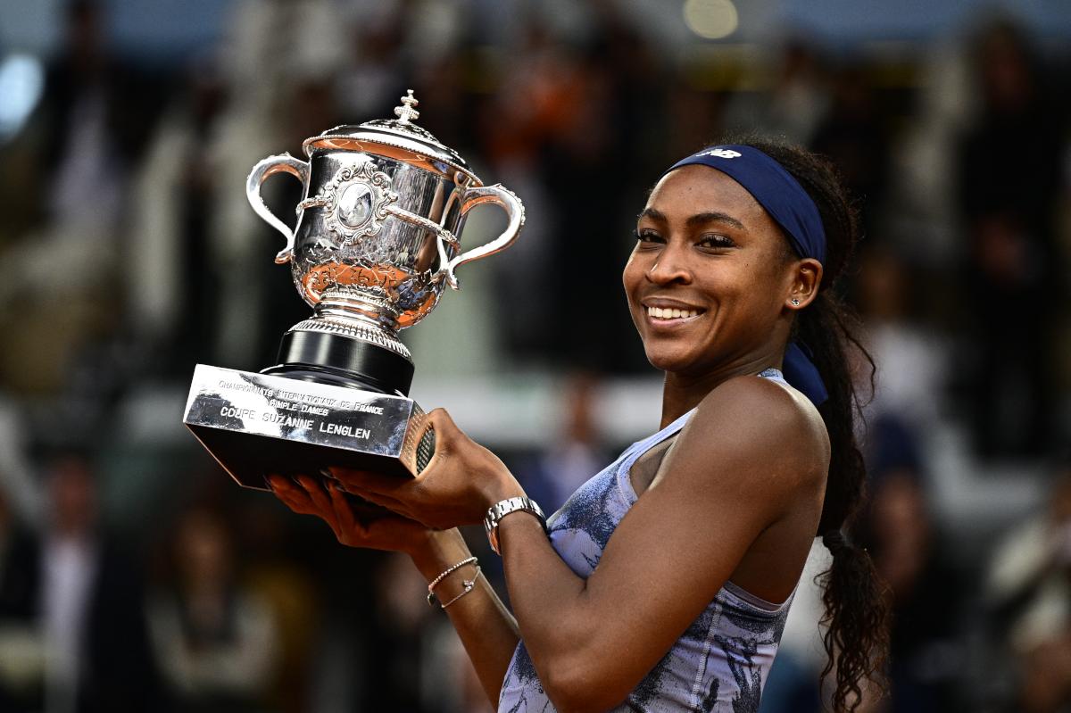 Gauff Cheered at WNBA Game in New York  