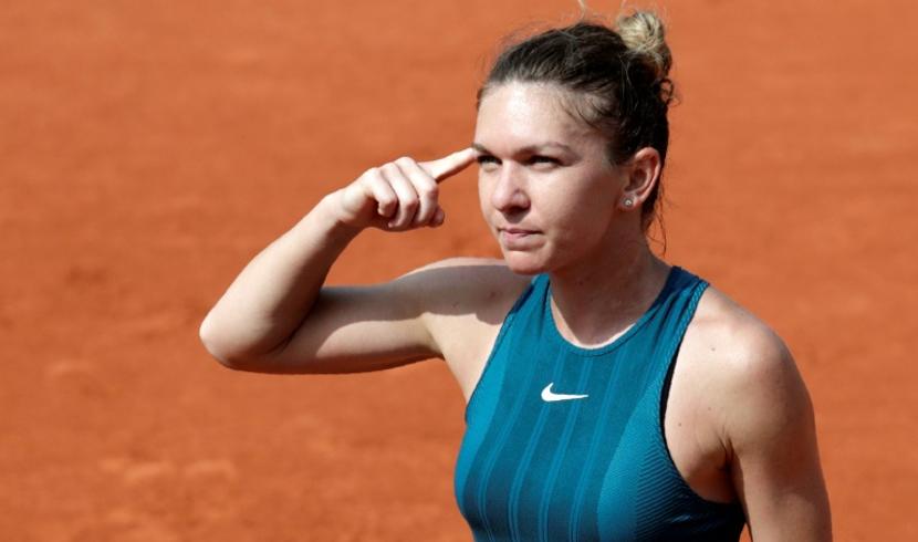 Halep : Le doigt sur ma tempe à la fin 