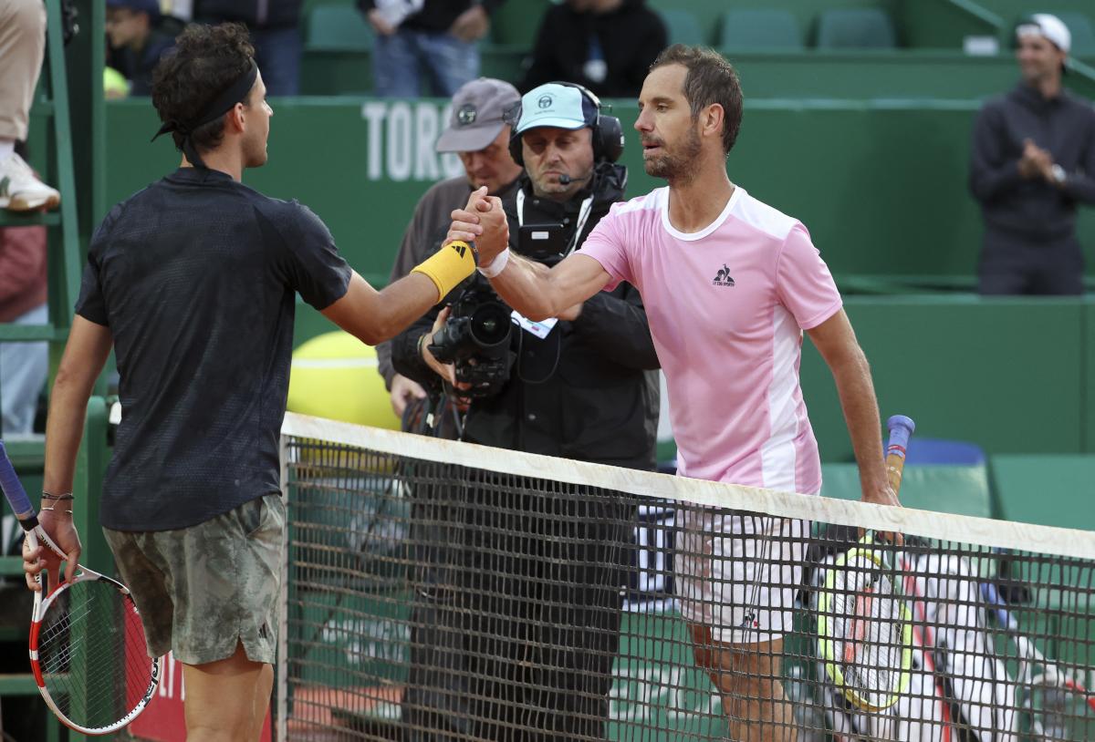 Gasquet et Thiem s’affronteront en finale d’une exhibition jouée sur du sable
