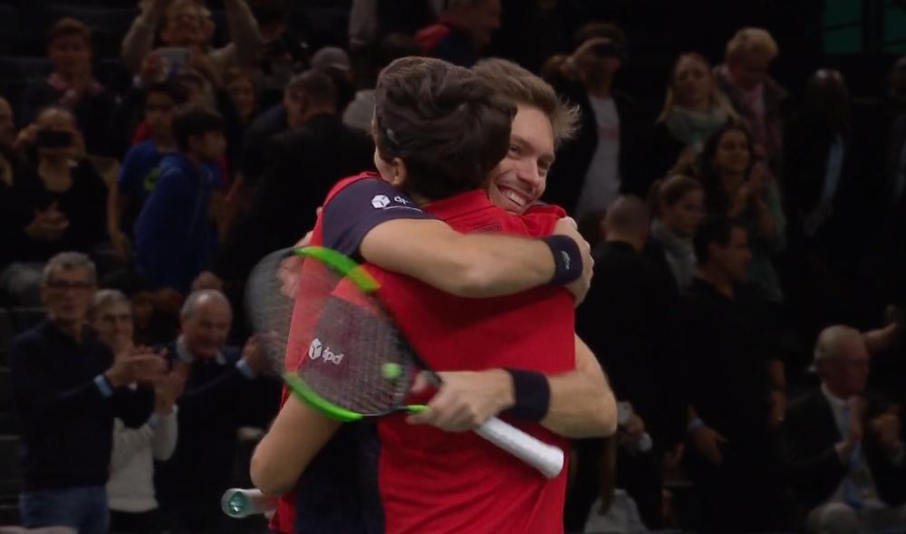 Mahut et Herbert titrés en double à Bercy 