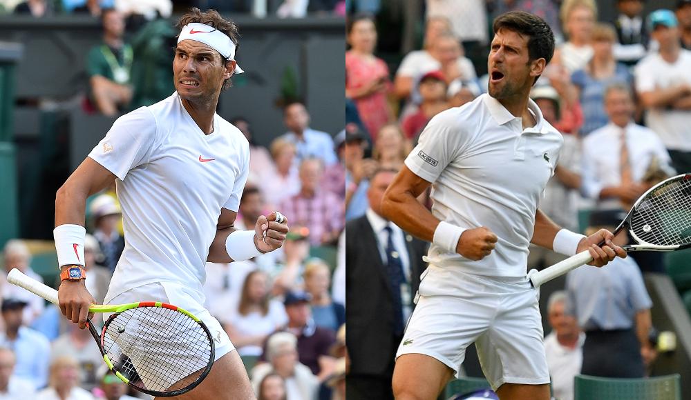 Nadal-Djokovic starts again under the closed roof of Wimbledon Centre Court