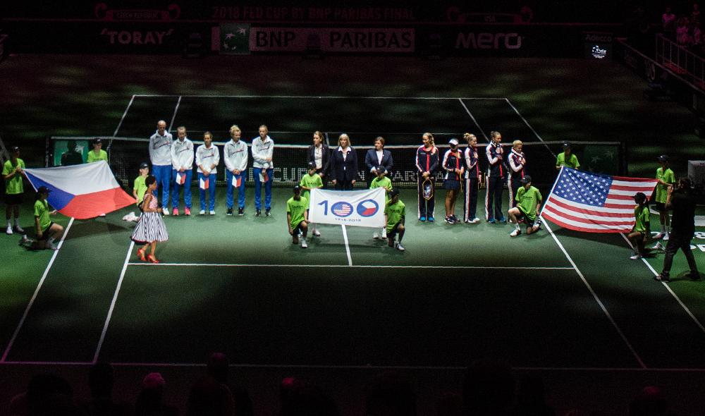 Les Tchèques prennent les devants en finale de la Fed Cup face aux USA