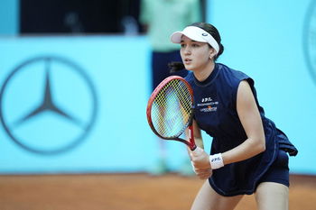 Eva Lys Mocks Electronic Line Calling on Clay at Madrid Again  