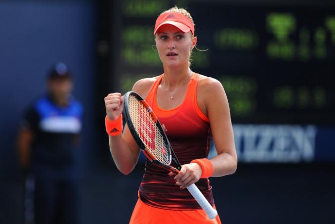 Mladenovic s'offre un 3ème set face à Vinci 