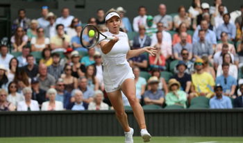 Halep, ancienne gagnante du tournoi, invitée par l’organisation de Wimbledon pour assister à la finale dames