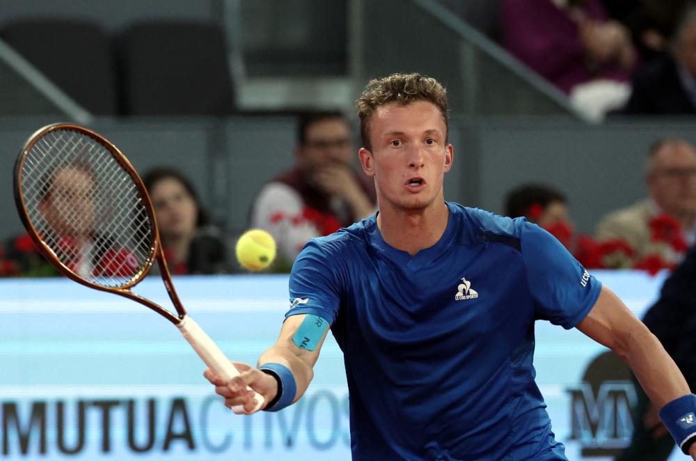 Video - Lehecka's Winning Tweener Against Monfils at the Miami Masters 1000