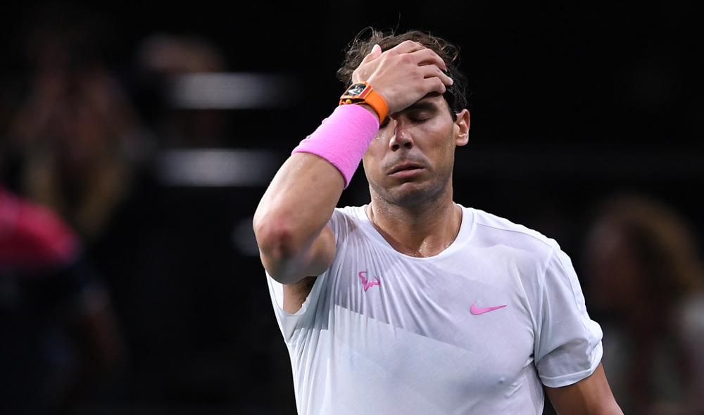 Nadal withdraws before his semifinal against Shapovalov in Paris
