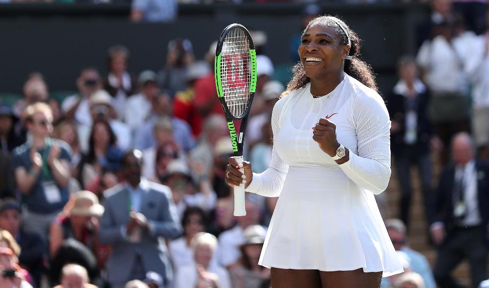 Serena is the lowest ranked woman to ever reach Wimbledon semis