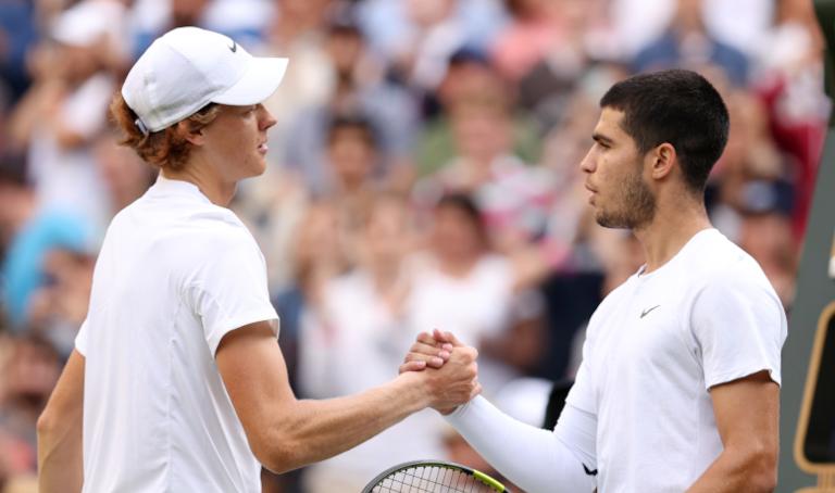 Rod Laver on the Alcaraz/Sinner rivalry: It's hard to know who will be more successful.