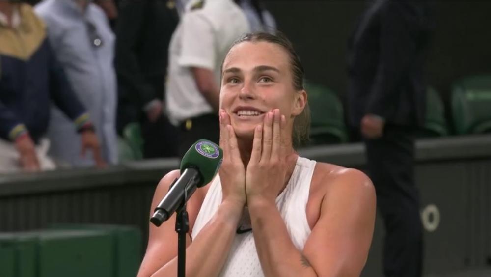 Sabalenka parfaite pour ses débuts à Wimbledon.