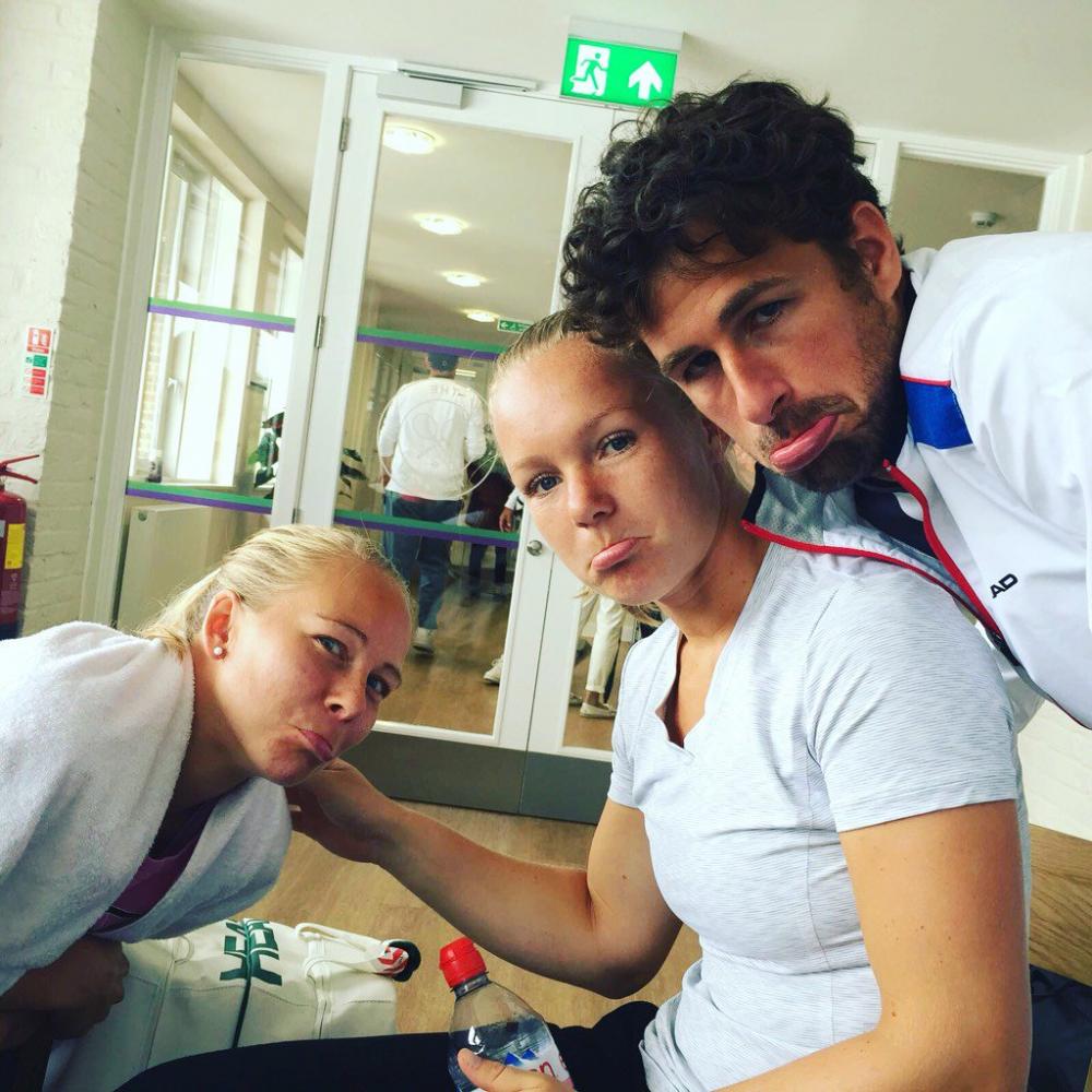 Bertens, Haase et Larsson tout tristes de devoir attendre que la pluie cesse de tomber à Wimbledon