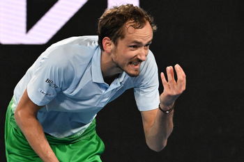 Medvedev heavily fined after his various cracks at the Australian Open