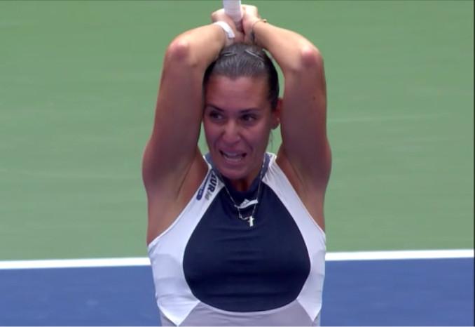 Pennetta n'en revenait pas de se hisser en finale de l'US Open