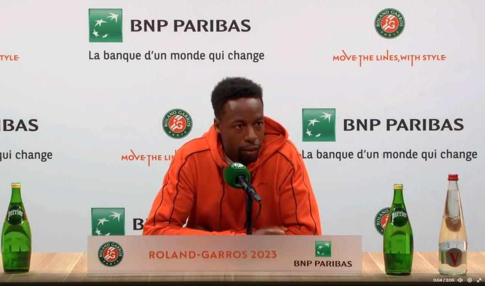 Monfils déclare forfait avant d'affronter Rune au 2e tour de Roland Garros !