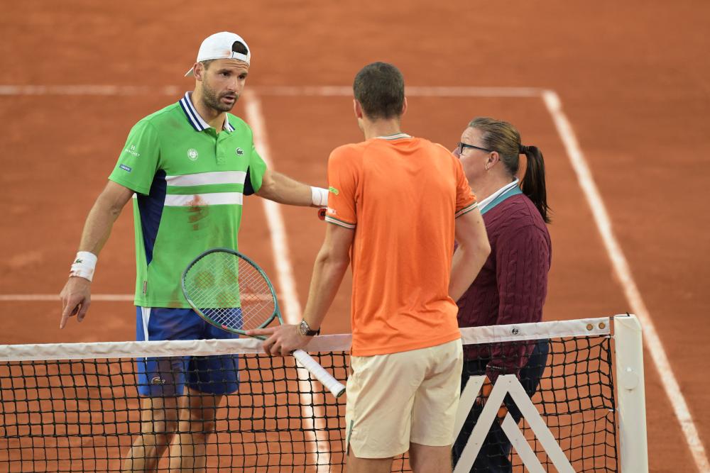 Unwahrscheinlich - Hurkacz' Wahnsinnsschlag gegen Dimitrov in Roland Garros