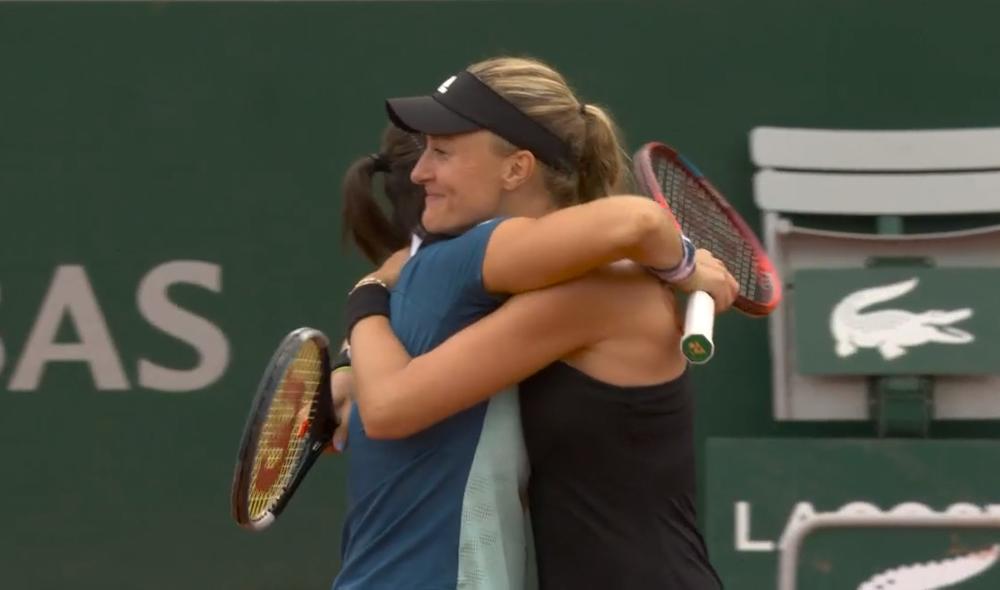 Garcia et Mladenovic en finale du double dames de Roland Garros 