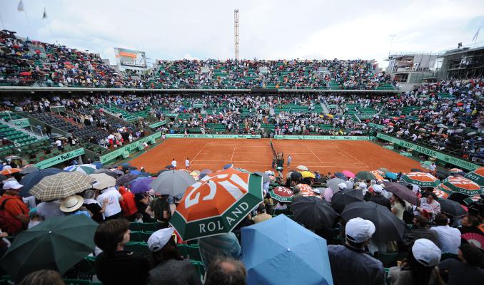 Début des matchs à RG 